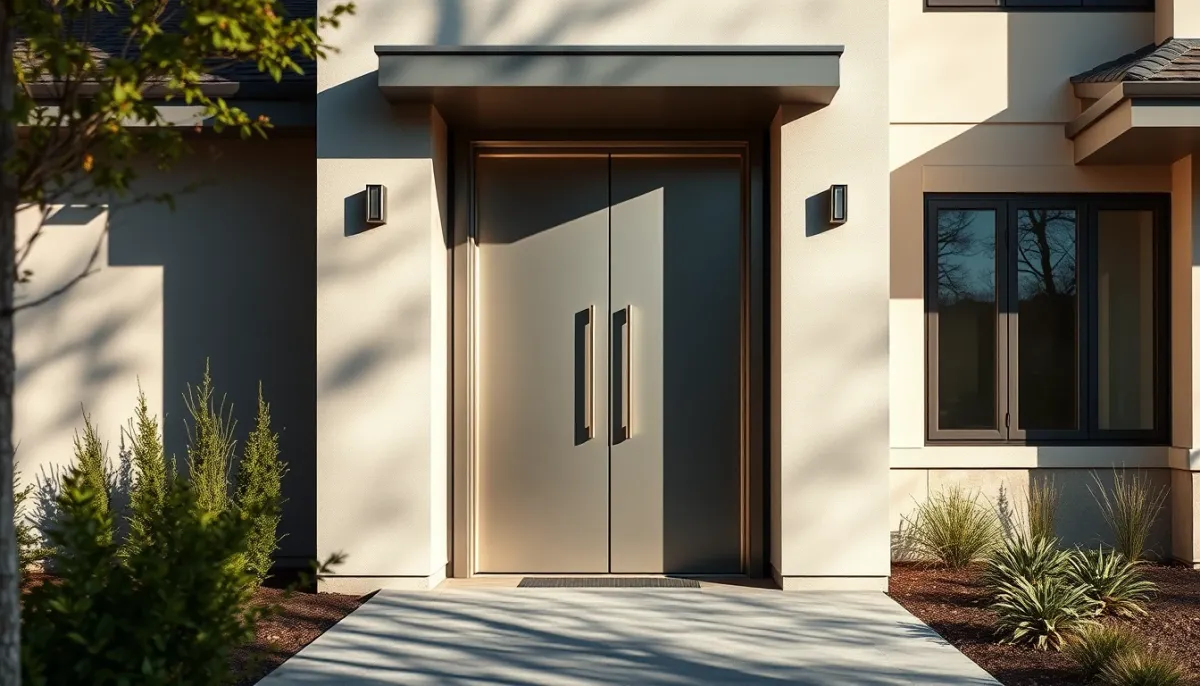 Porte d'entrée aluminium : prix posé et critères pour bien choisir