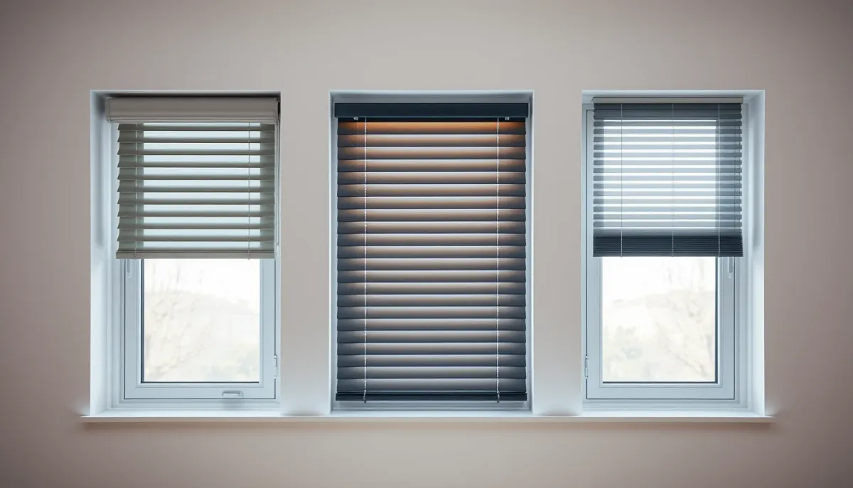 Comparaison de trois types de stores pour baie vitrée : extérieur, intérieur et intégré