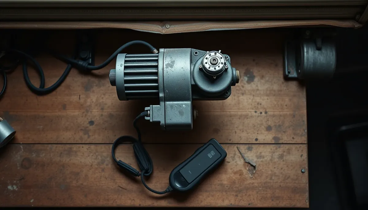 Moteur de volet roulant endommagé et télécommande obsolète